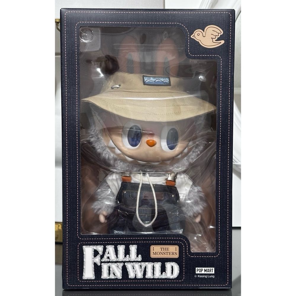 POP MART THE MONSTERS‎ LABUBU FALL IN WILD SERIES-Vinyl Plush Doll Action Figure